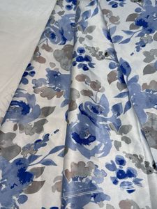 Glossy printed  Satin Fabric