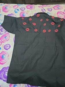 Black Over Sized Shirt