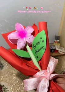 hair clip bouquet 💐