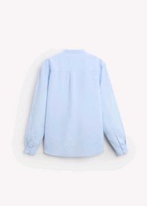 Zara Light Blue Linen Shirt