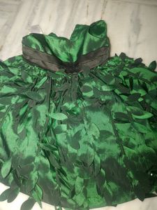 Green Leafy Dress