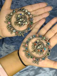 Lord Ganesha Earrings🤍✨