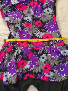 Girls Floral Swimsuit