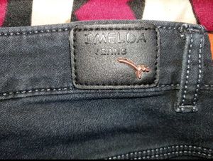 Dark Blue Flared Denim Jeans – Trendy &amp; Comfortabl