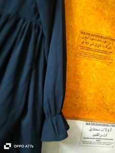 Flowy Blue Abaya