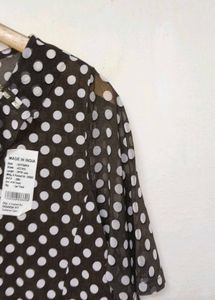 Trendy New Vintage Polka Dot Top