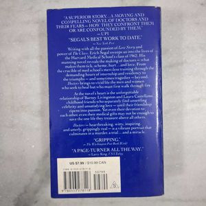 Doctors Novel By Eric Saegal : Fiction Bestseller