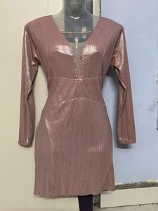 Pintrest Silk Shimmering Party Dress