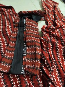 Cotton Kurta Pant Duppatta Set