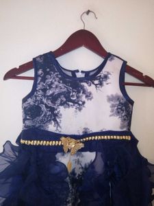 New Party Wear Organza Frock