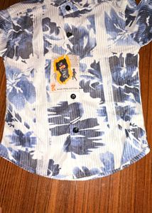 Stylish Floral Print Kids Shirt