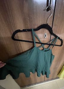 A Cute Yet sassy Crisscross Neck Top