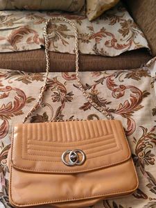 Nude Colour Sling Bag New