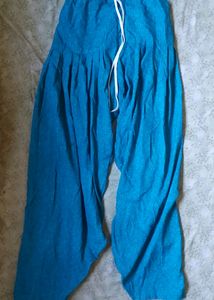 Red And Blue Kurta Salwar Set