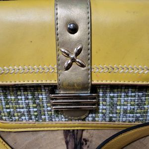 Tweed Sling Bag (Wide Strap)