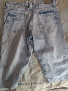 Jeans Blue Three Quarter