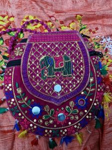 Dark Pink Shade Shoulder Bag ,