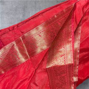 Elegant Red Saree