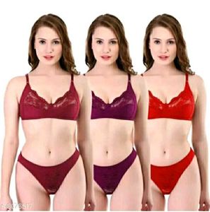 Lace Net Sexy Lingerie Set New With Tag