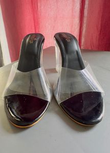 Stylish Transparent Heels