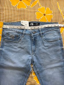 Men’s Armani Exchange Slim Fit Blue Jeans 32 Size