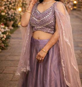 Gorgeous Purple Lehenga Choli Set