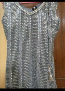 heavy embroidered sharara set
