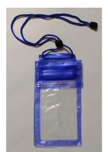 Waterproof Phone Cases - Blue New Wdt Tag