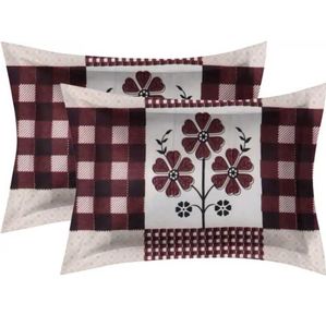 Cotton Double Bed Sheet With 2 PillowCover