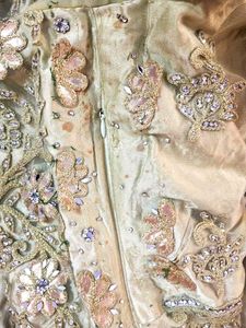 Embellished Embroidered Net Sharara Set