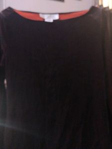 Girls Maroon Top Silk