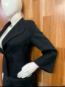 Black Stylish Blazer/ Over Coat