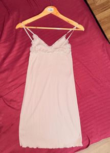 Lace Trim Cami Slip Dress