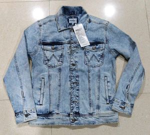 Wrangler Denim Jacket, M Size, New With Tags