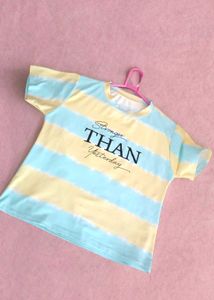 Striped Graphic T-Shirt