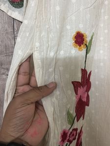 Floral Embroidered Kurta set