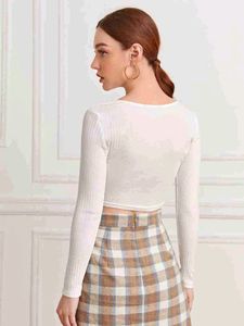 White Crop Top Winter Special