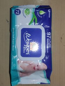 Wowper Baby Wipes 72 Pcs In 1pkt