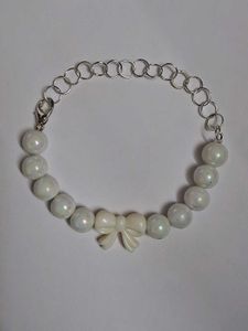 Pinterest Like Bow Charm Bracelet🤍
