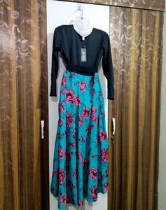 Floral Print Maxi Dress