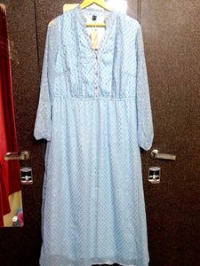 Elegant Blue Dress🩵