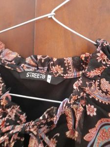 STREET 9 Multicoloured Printed Fit and Flare