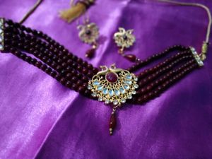 Choker Necklace Set