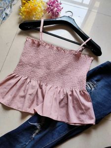 Stretchable Peach Top💞