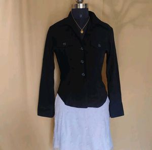 Black Suede Shirt