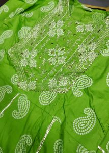 Frock Pant Dupatta Set