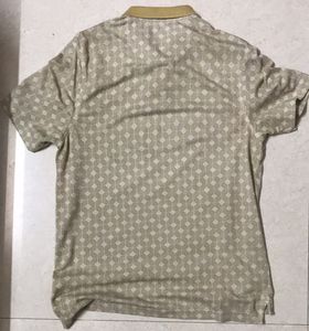 Patterned Polo Shirt