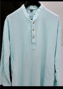 Embroydery sequence work kurta