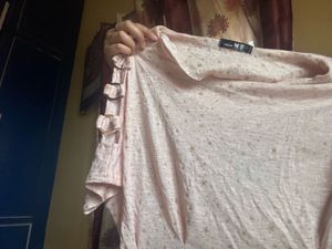 Cute Pink Star Top