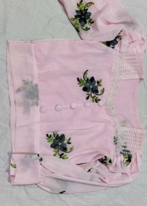 Floral Embroidered Blouse